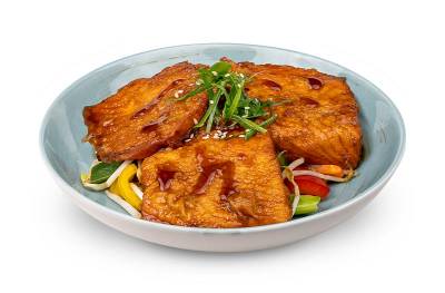 Lachs Teriyaki