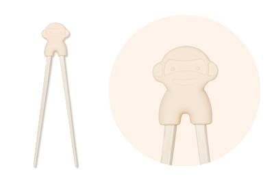 Kinderstäbchen Beige